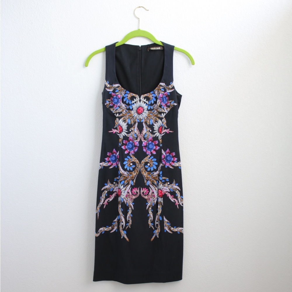 Roberto Cavalli Jewel Floral Design Sz: 40